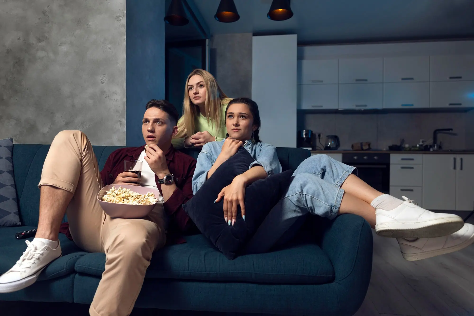 Friends enjoying IPTV Smarters Pro streaming in Ireland